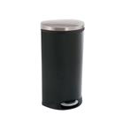 EKO Shell Bin pedaalemmer 30 ltr - Zwart, Huis en Inrichting, Woonaccessoires | Prullenbakken, Verzenden, Nieuw
