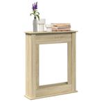 vidaXL Haardombouw 75x20x87,5 cm bewerkt hout sonoma, Verzenden, Nieuw