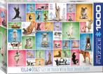 Yoga Dogs Puzzel (1000 stuks) | Eurographics - Puzzels, Verzenden, Nieuw