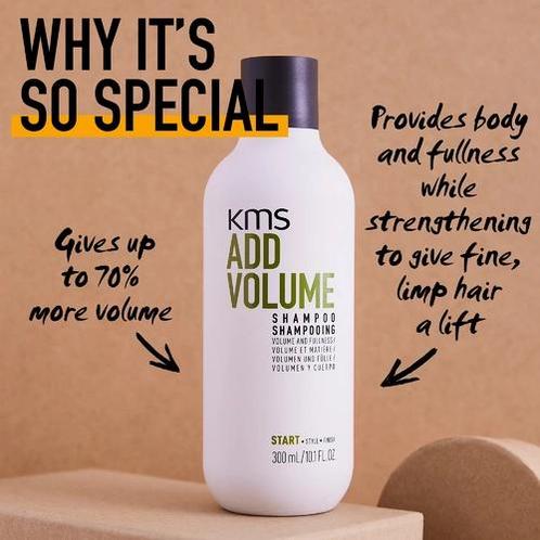 KMS AddVolume Shampoo, Sieraden, Tassen en Uiterlijk, Uiterlijk | Haarverzorging, Nieuw, Verzenden
