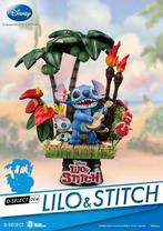 Disney D-Stage PVC Diorama Stitch Guitar 14 cm, Ophalen of Verzenden, Nieuw