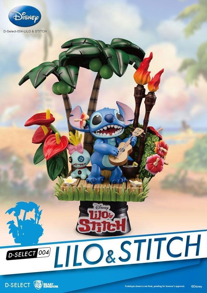 Disney D-Stage PVC Diorama Stitch Guitar 14 cm, Verzamelen, Disney, Nieuw, Ophalen of Verzenden