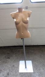 Paspop, Etalagepop Vrouw, B24 x D23 x H130cm, huidkleur