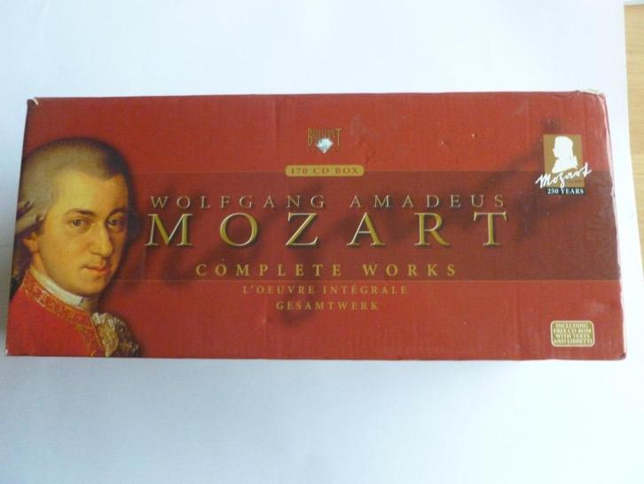 Mozart - Complete Works (170 CD Box), Cd's en Dvd's, Cd's | Klassiek, Zo goed als nieuw, Verzenden