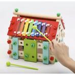 Kruzzel Educatief Houten Huisje: Bouwen, Leren & Spelen!, Ophalen of Verzenden, Nieuw