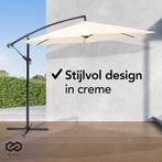 2dekans | Infinity Goods Zweefparasol - 300CM - Incl., Tuin en Terras, Zonneschermen, Ophalen of Verzenden, Zo goed als nieuw