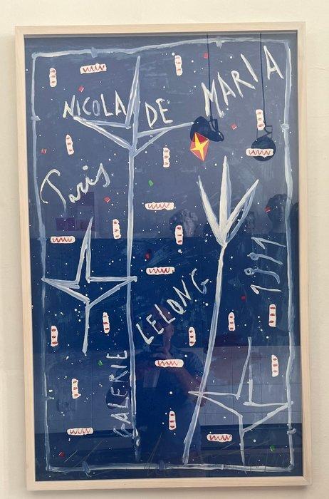 Nicola De Maria (1954) - Senza titolo, Antiek en Kunst, Antiek | Overige Antiek