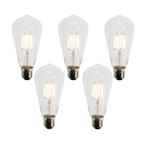 Set van 5 E27 LED lamp A60 lux sensor 4W 400 lm 2200K, Huis en Inrichting, Lampen | Losse lampen, Nieuw