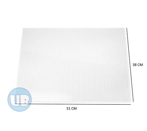 Classic XL bouwplaat wit - 51 x 38 cm, Kinderen en Baby's, Speelgoed | Duplo en Lego, Nieuw, Verzenden