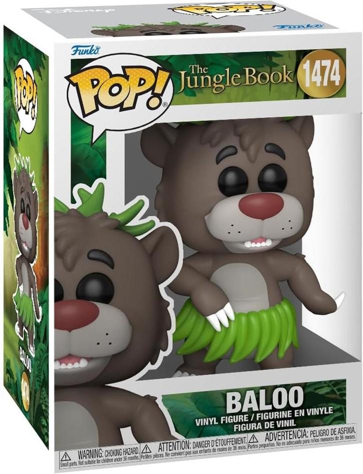 Funko Pop! - Jungle Book Baloo #1474 | Funko - Hobby, Verzamelen, Poppetjes en Figuurtjes, Nieuw, Verzenden