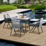 TRUUSK Tuinmeubelset 5-delig Zitgroep Met Tafel En 4 Stoelen, Verzenden, Nieuw