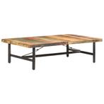 vidaXL Salontafel 142x90x42 cm massief gerecycled hout, 100 tot 150 cm, Verzenden, Nieuw, 50 tot 100 cm
