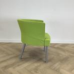 Kinnarps Trix 326 fauteuil , lime groen - Gratis Bezorging, Huis en Inrichting, Stoelen, Ophalen of Verzenden, Gebruikt, Stof