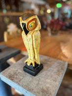 Naar C. Coenrad - sculptuur, Art Deco Uil - 25 cm - IJzer