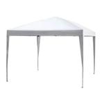 TRUUSK Outsunny Pavillon 2,95x2,95m Pop-Up Faltpavillon mit, Tuin en Terras, Verzenden, Nieuw