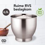 2dekans | Infinity Goods Keukenmachine - Keukenmixer - 6,5L, Ophalen of Verzenden, Zo goed als nieuw