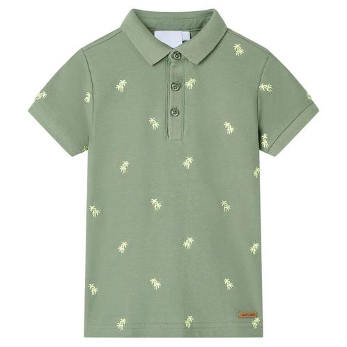 vidaXL Kinderpoloshirt 128 kakikleurig, Kinderen en Baby's, Kinderkleding | Overige, Nieuw, Verzenden
