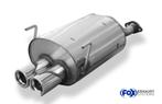 FOX Honda Civic IV einddemper - 2x76 type 13, Verzenden, Nieuw