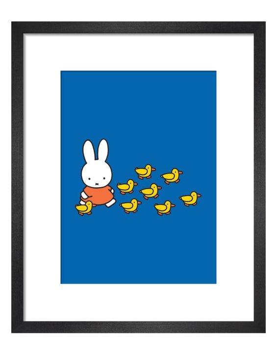 Dick Bruna - “Miffy and Ducks”., Antiek en Kunst, Kunst | Tekeningen en Foto's
