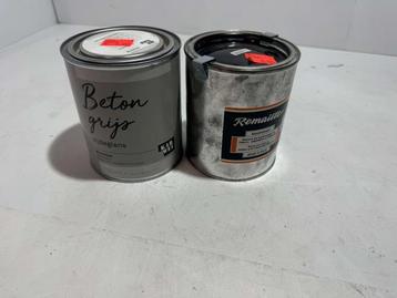 Veiling - 2x Karwei binnenlak & Remaille koud-emaille beschikbaar voor biedingen