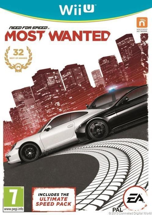 Need For Speed: Most Wanted (2012) - Wii U Wii U, Spelcomputers en Games, Games | Nintendo Wii U, 1 speler, Zo goed als nieuw