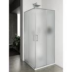 Douchecabine Lacus Vulcano Evo Mat Glas Chroom (alle maten), Ophalen of Verzenden, Nieuw, Chroom, Douche