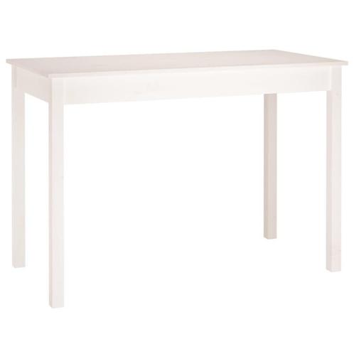 Eettafel Massief Hout Wit | OP = OP | Keuken & Eetkamer, Huis en Inrichting, Tafels | Eettafels, 50 tot 100 cm, 100 tot 150 cm