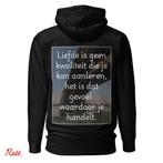 Rett. Hoodie - Zacht & Comfortabel en een mooie boodschap, Kleding | Heren, Truien en Vesten, Nieuw, Zwart, Rett.