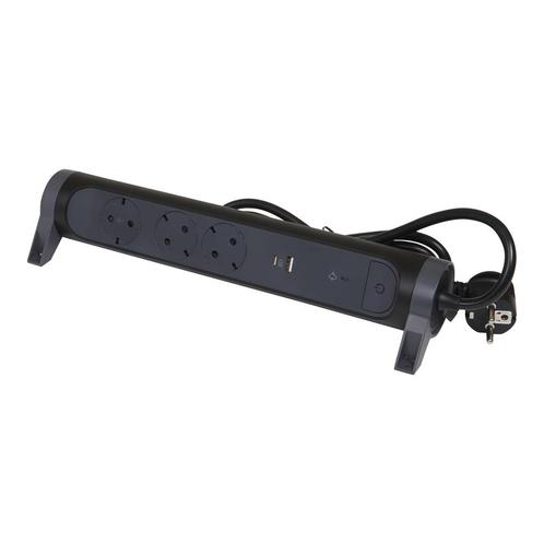 Legrand monteerbaar en draaibaar USB A+C OSB 3x2P+A 1,5m, Doe-het-zelf en Verbouw, Elektra en Kabels, Overige typen, Nieuw, Verzenden
