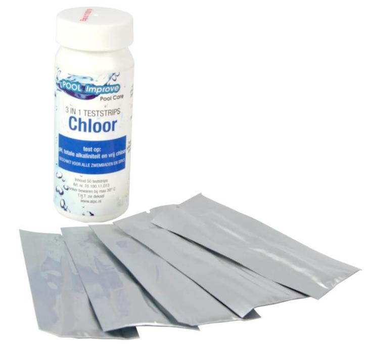 Pool Improve teststrips 3 in 1 van 12 voor 6, Tuin en Terras, Zwembad-toebehoren, Reinigingsmiddel, Nieuw, Ophalen of Verzenden