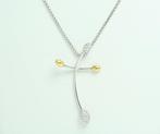 Fope - Halsketting - Con croce - 18 karaat Geel goud,, Sieraden, Tassen en Uiterlijk, Kettingen, Nieuw