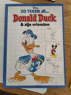 Zo teken je. Donald duck en zijn vrienden 9789463052375, Boeken, Kinderboeken | Jeugd | 10 tot 12 jaar, Gelezen, Verzenden, Walt Disney