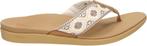 Reef Ortho Woven - Maat 36 - Dames Slippers - Vintage/White, Verzenden, Nieuw