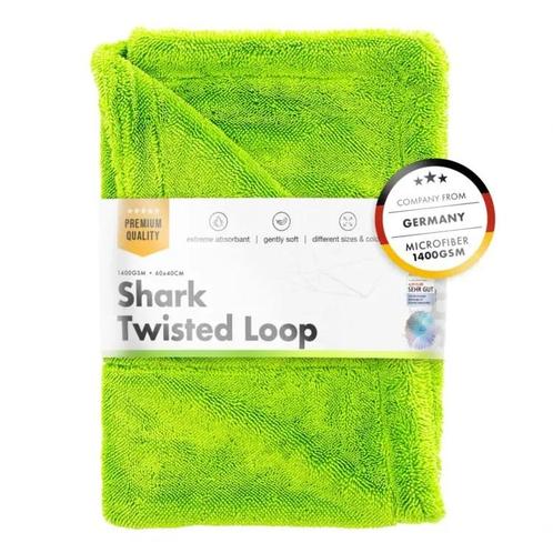 Chemicalworkz Shark Twisted Loop Towel 1400GSM Groen 80 x..., Auto diversen, Onderhoudsmiddelen, Ophalen of Verzenden