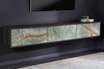 Massief houten TV-lowboard MOUNTAIN SOUL 160cm hangend echt, Huis en Inrichting, Kasten | Televisiemeubels, Ophalen of Verzenden