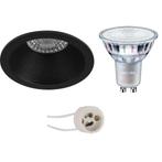 GU10 Inbouwspot Set - Mat Nikkel - Rond - Waterdicht IP65 -, Huis en Inrichting, Lampen | Spots, Metaal of Aluminium, Nieuw, Ophalen of Verzenden