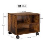 Mobiele Printerstandaard met Wielen – Compact Opbergrek, Verzenden, Nieuw