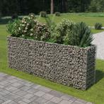 vidaXL Gabion plantenbak verhoogd 270x50x100 cm, Tuin en Terras, Bloembakken en Plantenbakken, 100 cm of meer, Verzenden, Nieuw