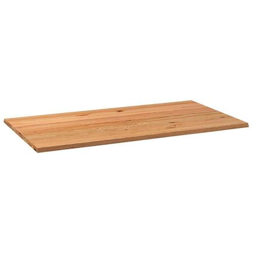 vidaXL Tafelblad rechthoekig 220x120x4,2 cm eikenhout, Huis en Inrichting, Tafels | Eettafels, Nieuw, Verzenden