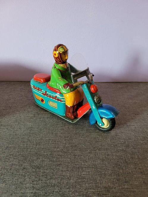Yonezawa - Blikken speelgoed - Baby Scooter, Boxed -, Antiek en Kunst, Antiek | Speelgoed