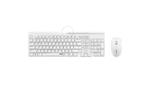 Rapoo 8100 Wireless Keyboard + Mouse Desktopset - White /