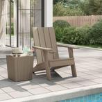 vidaXL Tuinstoel Adirondack 75x88,5x89,5 cm polypropeen, Verzenden, Nieuw, Kunststof