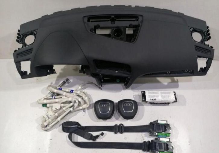 Audi Q5Dashboard set met airbags ,gordels – auto onderdele, Auto-onderdelen, Dashboard en Schakelaars, Gebruikt, Audi, Verzenden