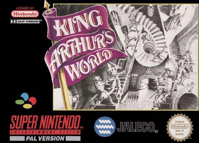 King Arthurs World-Standaard (SNES) Gebruikt, Spelcomputers en Games, Games | Nintendo Super NES, Zo goed als nieuw, Ophalen of Verzenden