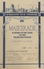 9789493364448 Maskerade Dorothea Ter Horst, Boeken, Verzenden, Nieuw, Dorothea Ter Horst