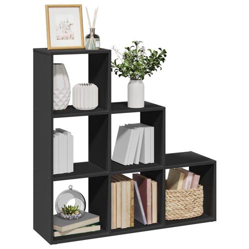 vidaXL Kamerscherm / boekenkast 3-laags 99x29x99 cm bewerkt, Huis en Inrichting, Kasten | Boekenkasten, Nieuw, Overige houtsoorten