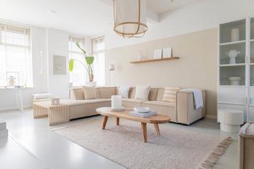 Beige grote hoekbank Sommer - Scandinavisch bankstel beschikbaar voor biedingen