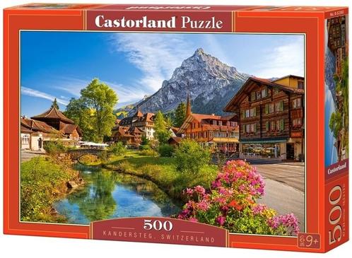 Kandersteg, Switzerland Puzzel (500 stukjes) | Castorland -, Hobby en Vrije tijd, Denksport en Puzzels, Nieuw, Verzenden