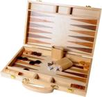Backgammon 15 Inch - Ingelegd Hout Longfield Games, Hobby en Vrije tijd, Gezelschapsspellen | Bordspellen, Verzenden, Nieuw