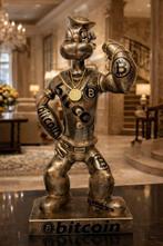 GF Exclusives - XL 58cm Bitcoin x Popeye Artwork By: GF